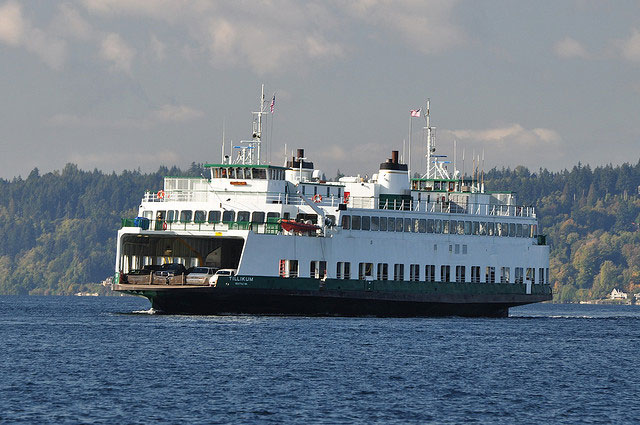 Washington State Ferry from Seattle